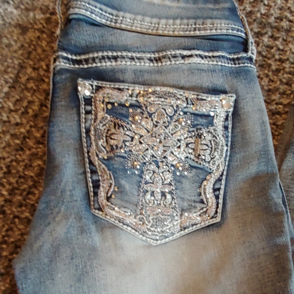 Apt 9 jeans, size 0s